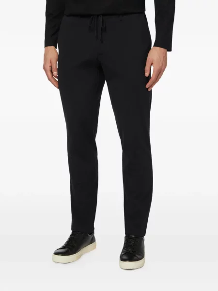 Pantaloni croiți Boggi Milano negru