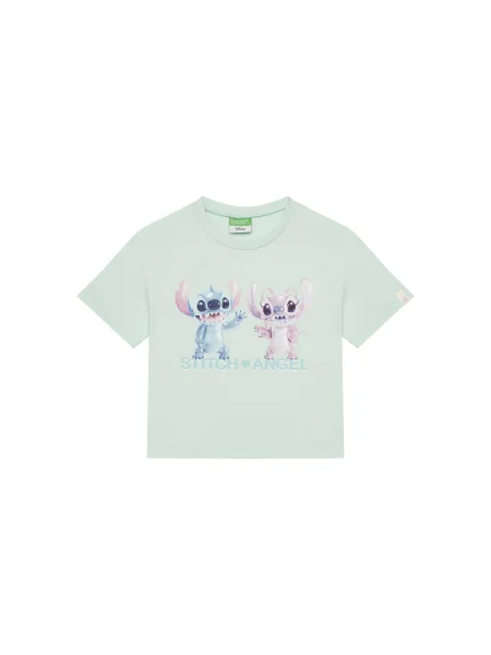 United Colors Of Benetton Póló Boxy Fit zöld