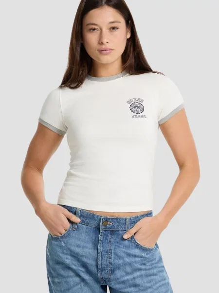Футболка Guess Jeans белая