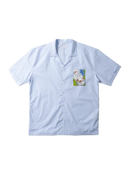 Lekki koszula Edmmond Studios niebieska