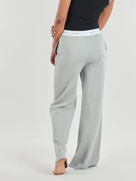 Calvin Klein Underwear Pyžamové nohavice melírovaná sivá
