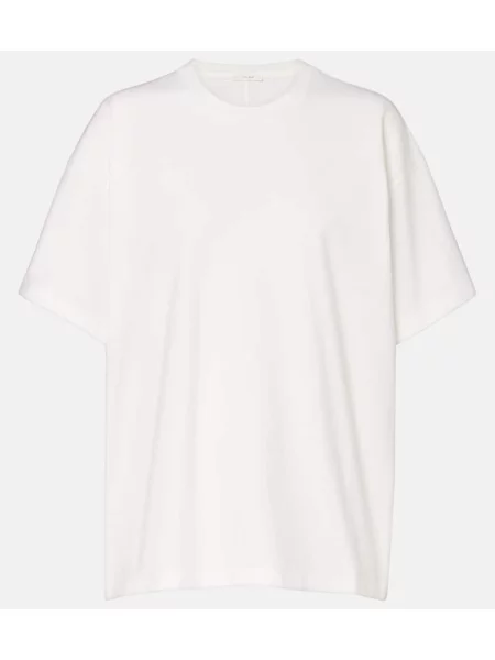 Tricou The Row din jerseu alb