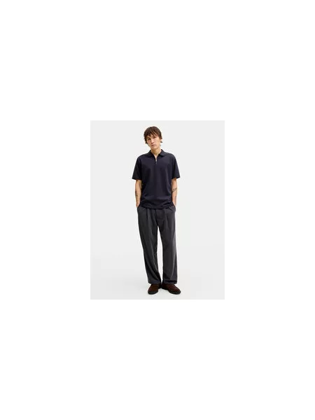 Jack & Jones Polo marškinėliai Blaethan Tamsiai Regular Fit mėlyna