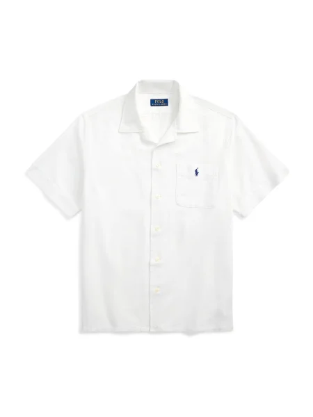 Polo Ralph Lauren Cămașă bleumarin alb
