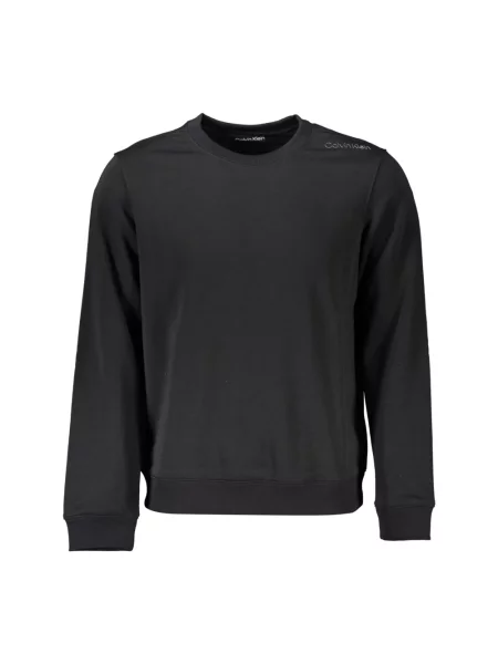 Bluza Calvin Klein Performance elegancka czarna