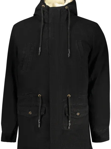 Parka U.s. Grand s kapuco črna