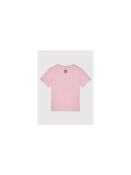 Adidas Komplet majica in športne kratke hlače KEVIN LYONS Regular Fit roza