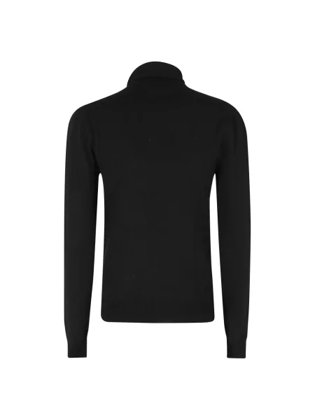 Sweter z golfem Alberta Ferretti do golfa czarny