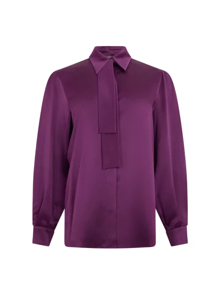 Koszula Alberta Ferretti fioletowa
