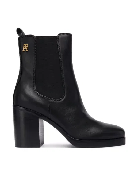 Botki Tommy Hilfiger czarne