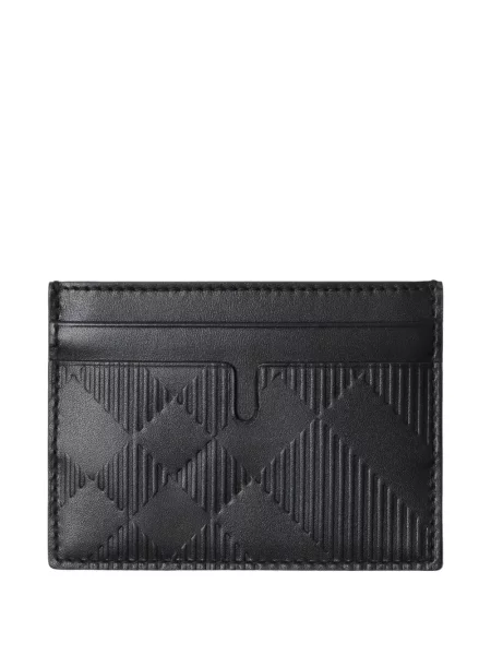 Portofel Burberry din piele negru