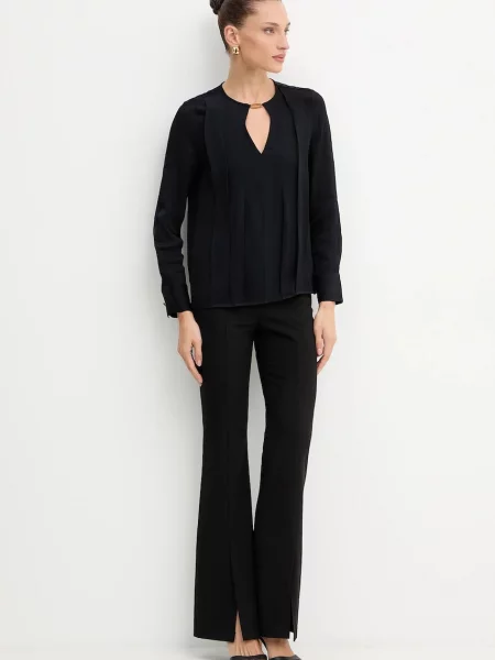 Блузка Marciano Guess ANITA однотонна чорний