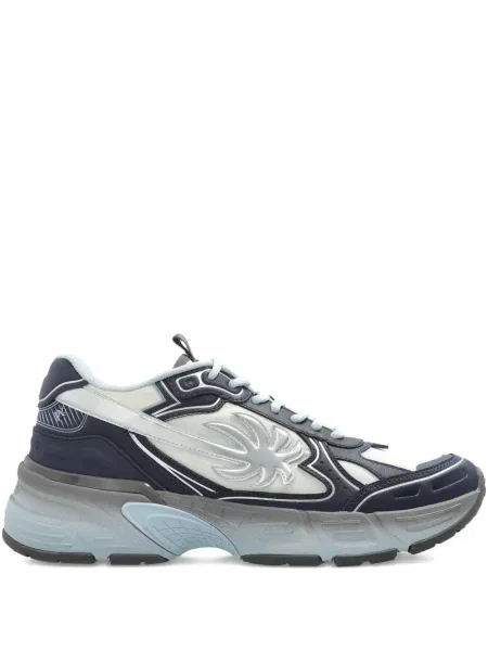 Sneakersy Palm Angels sznurowane koronkowe niebieskie