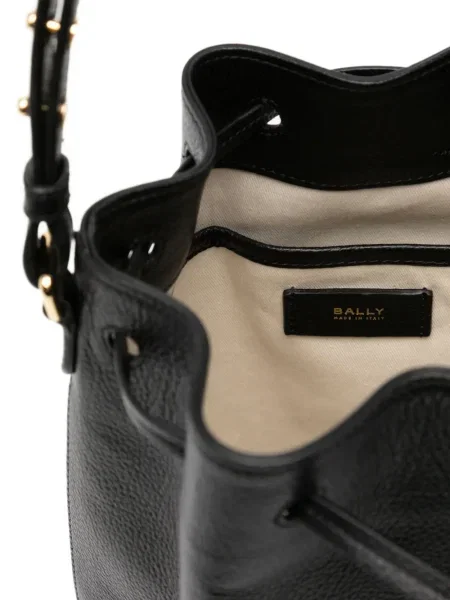 Geantă bucket Bally din piele negru