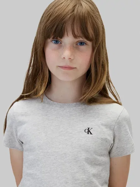 Calvin Klein Jeans тениска за деца от черно