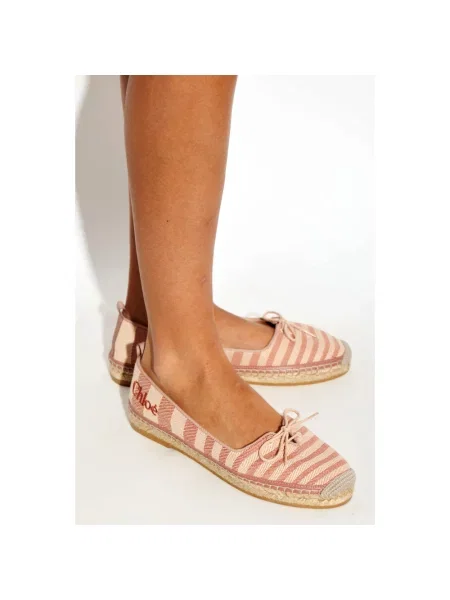 Espadryle Chloe różowe
