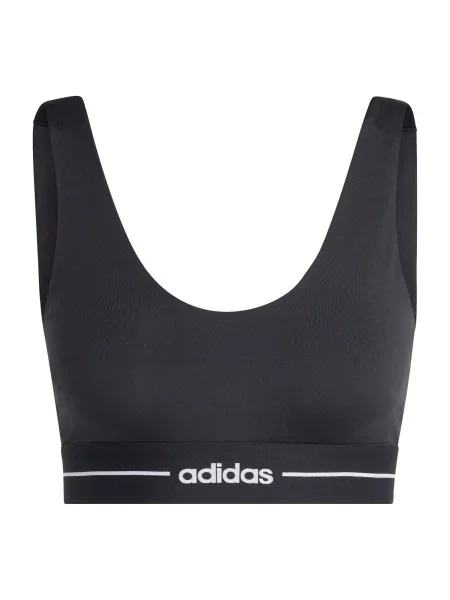ADIDAS PERFORMANCE Sutien sport HYG negru alb