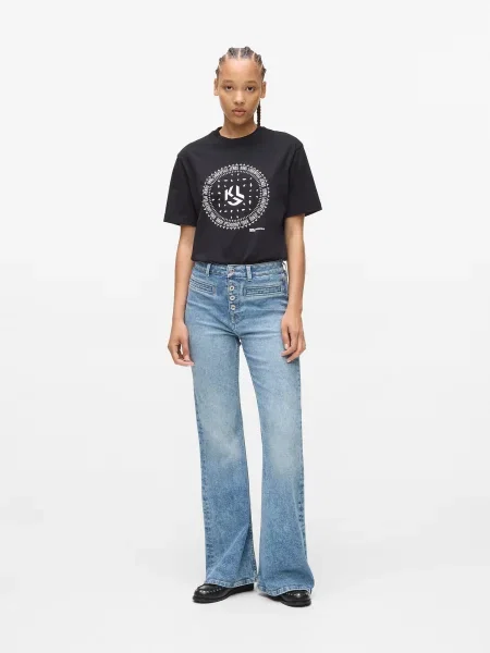 KARL LAGERFELD JEANS Kavbojke modra