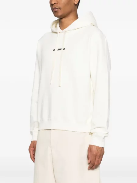 Hanorac cu glugă Jil Sander cu imagine