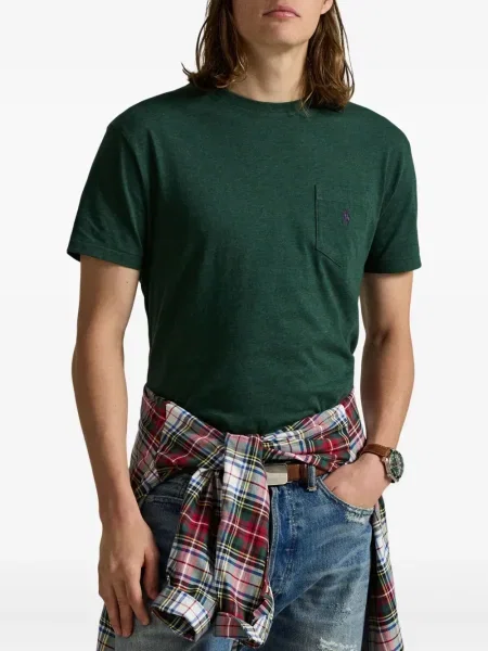 Manšestrové s límcem izolované polotričko Polo Ralph Lauren bílé