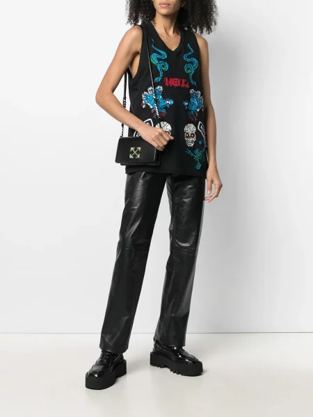 Kamizelka Ktz z łatami czarna