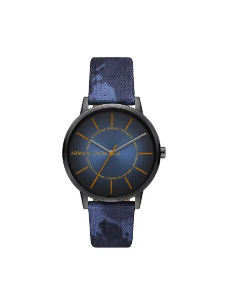 Armani Exchange zegarek szary granatowy