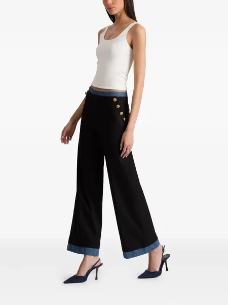 Pantaloni Alice + Olivia negru
