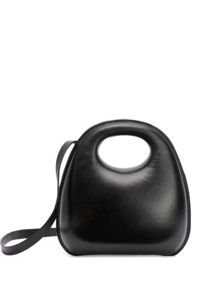 Geanta de piele Lemaire din piele negru