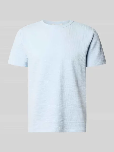 T-shirt o kroju regular fit z mieszanki bawełny model SANDER' Selected Homme