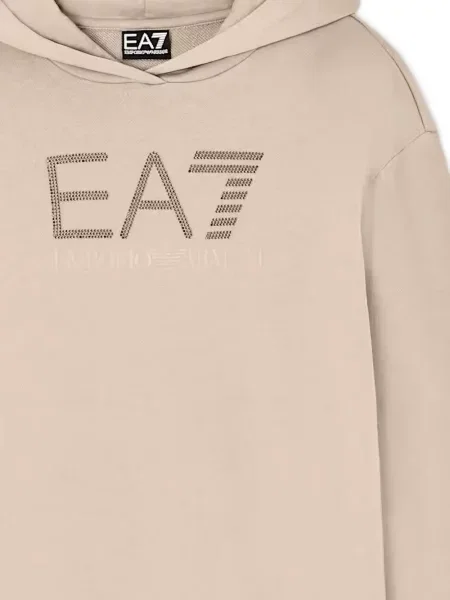 Stras hanorac cu glugă Ea7 Emporio Armani