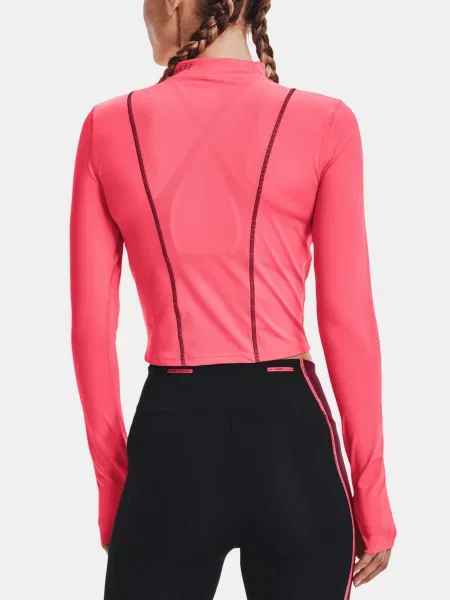 Tricou Under Armour alergare roz