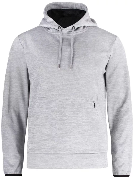 Clique Oakdale Bluza z kapturem funkcjonalna z – ash szara