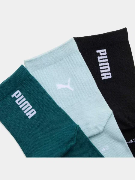 Носки Puma с автографом зеленые