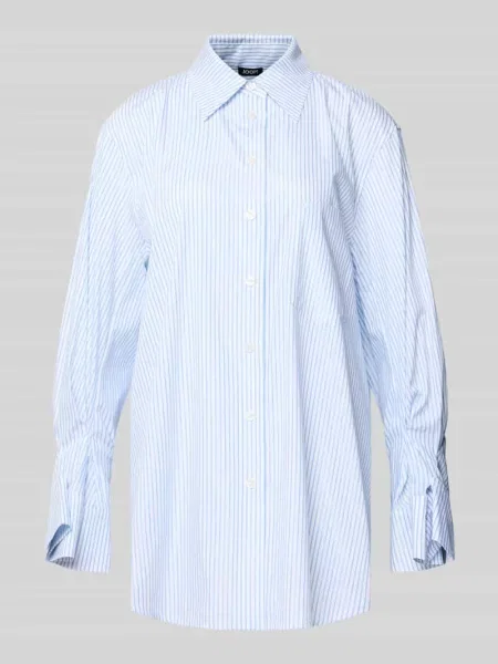 Joop! Bluzka Benice Z Brokatową Nicią blau biała