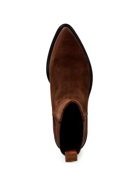 Botine chelsea Copenhagen din piele de căprioară maro