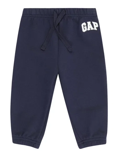GAP Pantaloni bleumarin alb