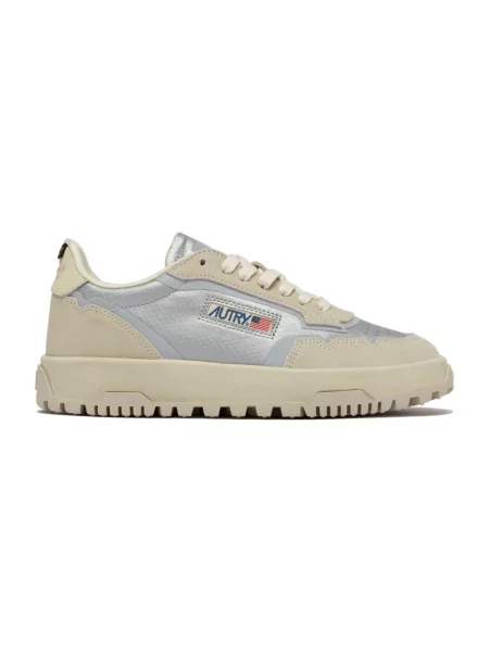 Sneakersy Autry skórzane beżowe