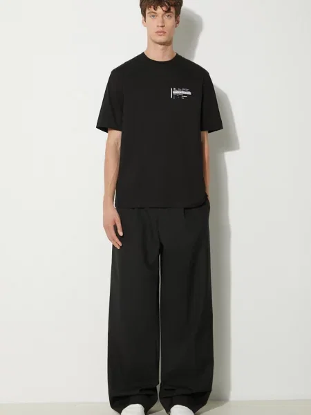 STAMPD t-shirt z nadrukiem czarny