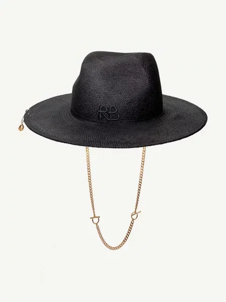 RUSLAN BAGINSKIY kalap Fedora Hat fekete