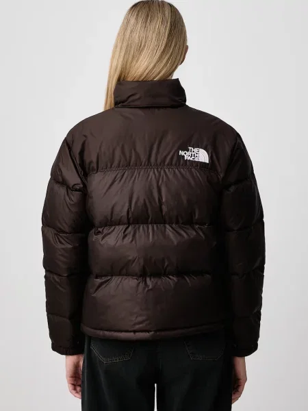 The North Face kurtka puchowa Retro Nuptse brązowa