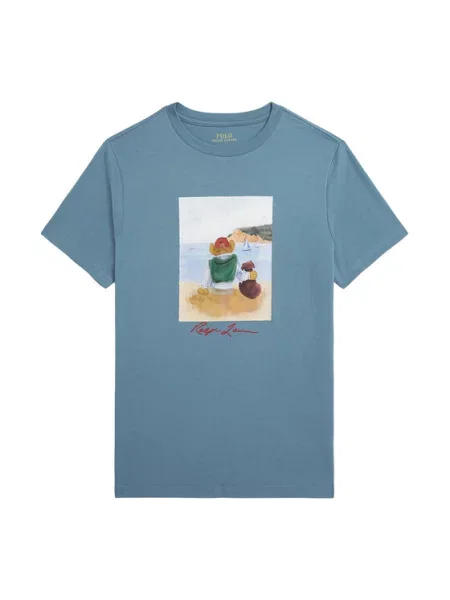 Polo Ralph Lauren T-Shirt μπλε