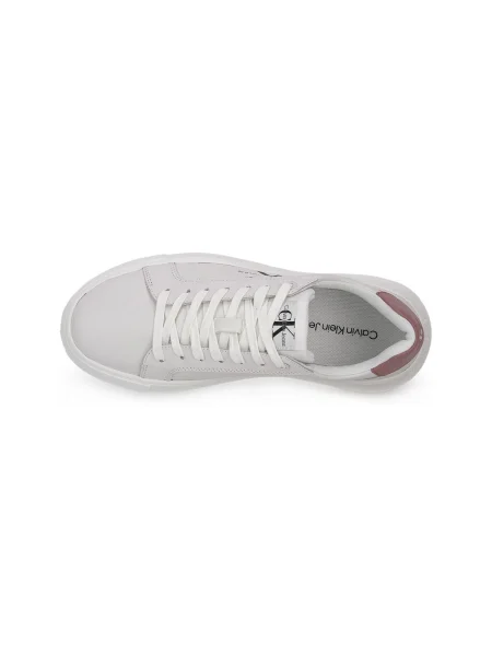 Topánky Calvin Klein Jeans Chunky Cupsole biela
