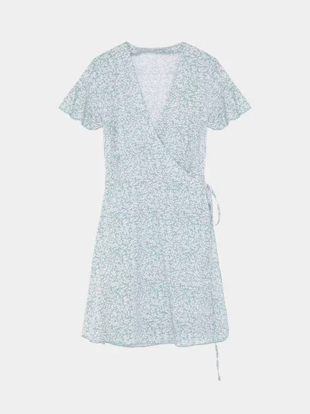 Сукня міні Braska м'ятний бавовна/віскоза