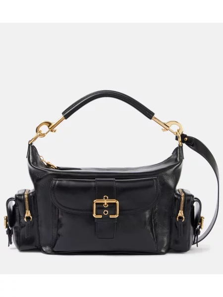 Geanta de piele Chloé din piele negru