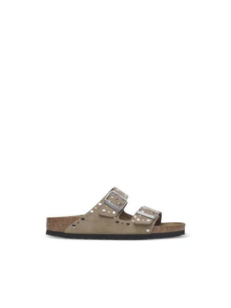 Klapki Birkenstock brązowe