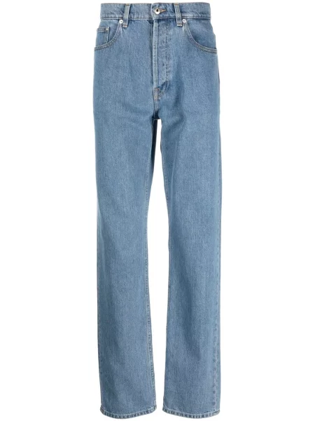 Blugi drepți Lanvin albastru