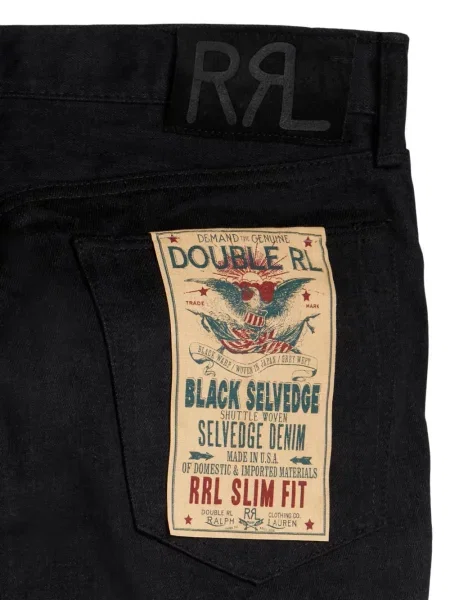 Blugi Ralph Lauren Rrl negru