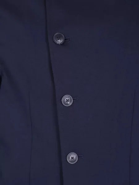 Asimetriškas švarkas Emporio Armani mėlyna