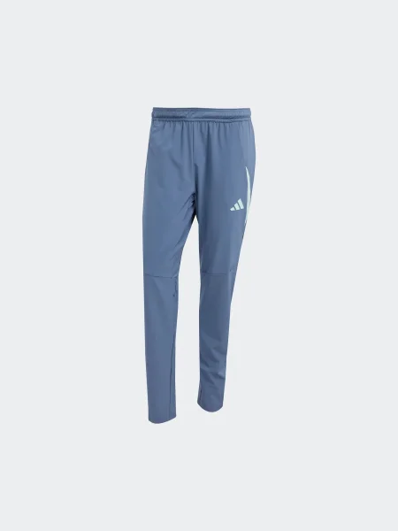 ADIDAS PERFORMANCE Športne hlače dimno / voda modra