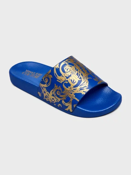 Шлепанцы Versace Jeans Couture синие